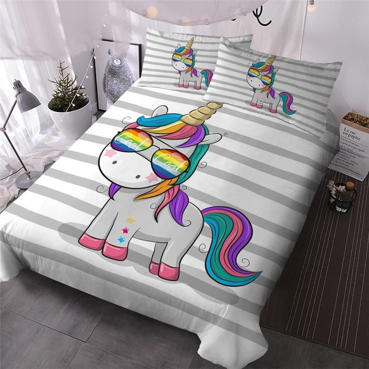 Rainbow Unicorn CLM1112395B Bedding Sets