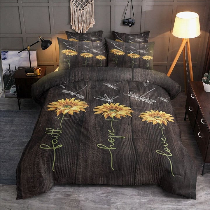 Sunflower Dragonfly BT0901421B Bedding Sets