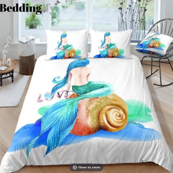 Shell And Mermaid CLH1210179B Bedding Sets