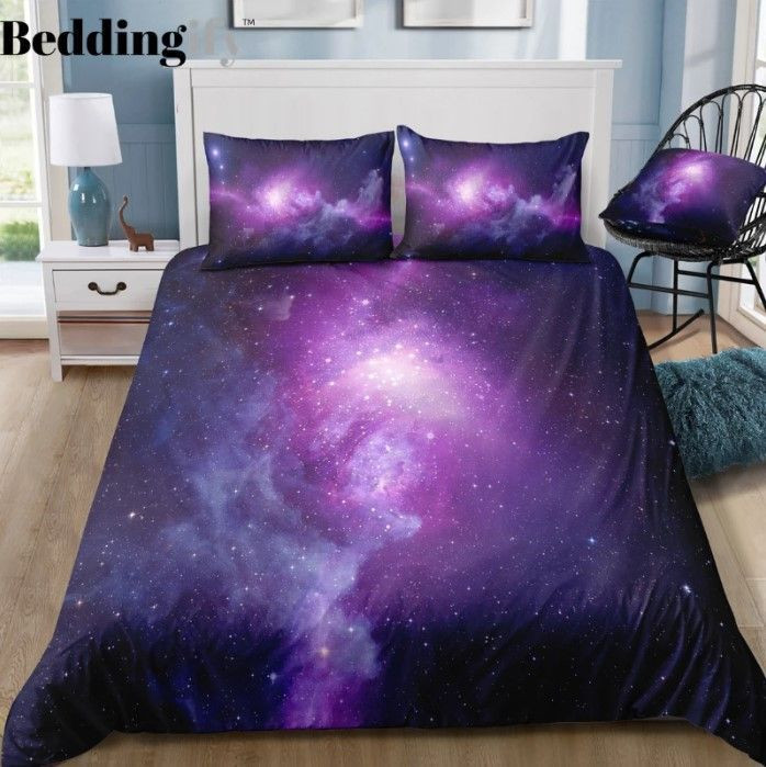 Magical Purple Galaxy CLH1510137B Bedding Sets