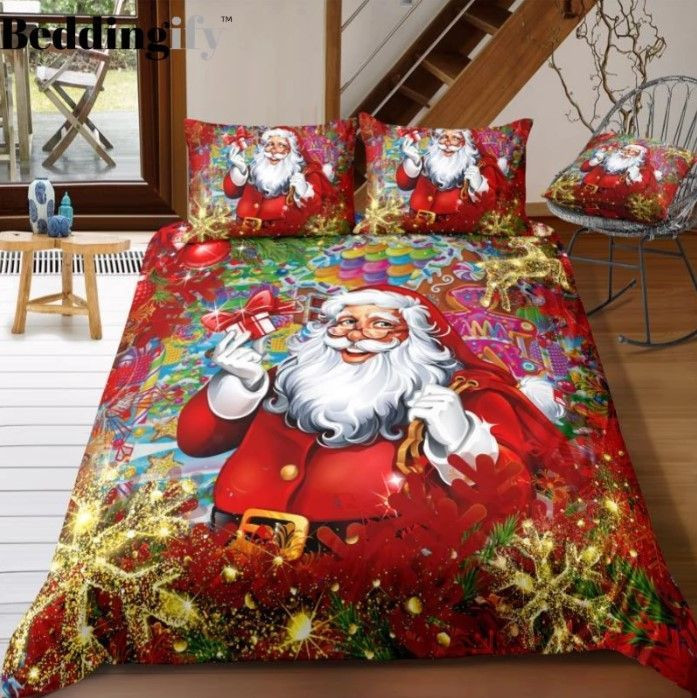 Santa Claus Is Coming To Town CLH1210172B Bedding Sets