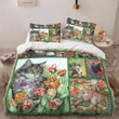 Woonistore  Cats Painting Bedding Set W100954 Bedroom Decor