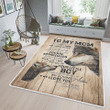 Woonistore  To My Mom - Wolf Area Rug, Rectangle Rug WN11032280