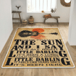 Woonistore  Forest Guitar, Here Comes The Sun Area Rug, Rectangle Rug WN21032241