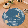 Dinosaur Number Round Carpet W230322116