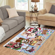 Holiday Gingerbread Cookie Havanese Dogs CLA17120926R Rug