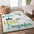 Just A Girl Who Loves Dragonflies HN1601204R Rug
