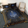 Freemasonry Dark Blue Bedding Set AAA