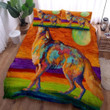 Wolf Cotton Bed Sheets Spread Comforter Duvet Cover Bedding Set IYGB