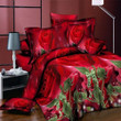 Red Rose Bedding Set IYZU