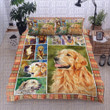 Golden Retriever Dog Bedding Set IYP