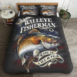 Walleye Fisherman Made In America Bedding Set IYH