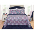 Purple Tiles Quilt CLT0410190 Bedding Sets