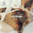 Zentangle Vintage Orange Wolf CLP0510123B Bedding Sets