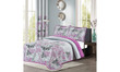 Purple And Grey Modern Plaid CLA0111180B Bedding Sets