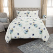 Maddux Place White Blue CLA0511176B Bedding Sets