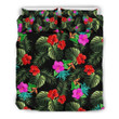 Pink Red Hibiscus CL05110822MDB Bedding Sets