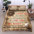 Love Message For My Dear Husband DD0211169B Bedding Sets