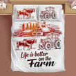 Life Is Better On Farm CL07110558MDB Bedding Sets