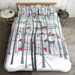 Christmas Tree In The Forest HM0510034T Bedding Sets