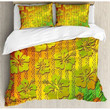Ambesonne Rasta Hibiscus Exotic Jamaican Island Flower CLP1410010TT Bedding Sets