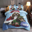Basset Hound Christmas Bedding Set CCC25104936