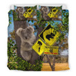 Australia Drop Bear Sign Bedding Set â€“ NN4