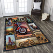 MP0911 - Motorcycle - Beautiful View - Area Rug