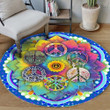 Hippie Circle Colorful Lim Round Rug
