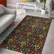 Music Note Colorful CL12100904MDR Rug