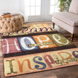 Inspiring Life Quote HT1810124M Rug