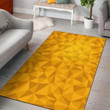 Triangle Yellow CL12101549MDR Rug