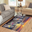 Family Sunset Portrait Russian Blue Cats CLA17121099R Rug