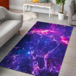 Dark Purple Universe Galaxy Space CL17100260MDR Rug