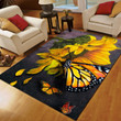 Sunflower Butterfly CL16110912MDR Rug