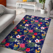 Watercolor Tropical Flower CL17100714MDR Rug