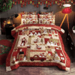 Christmas Snowman Bedding Set
