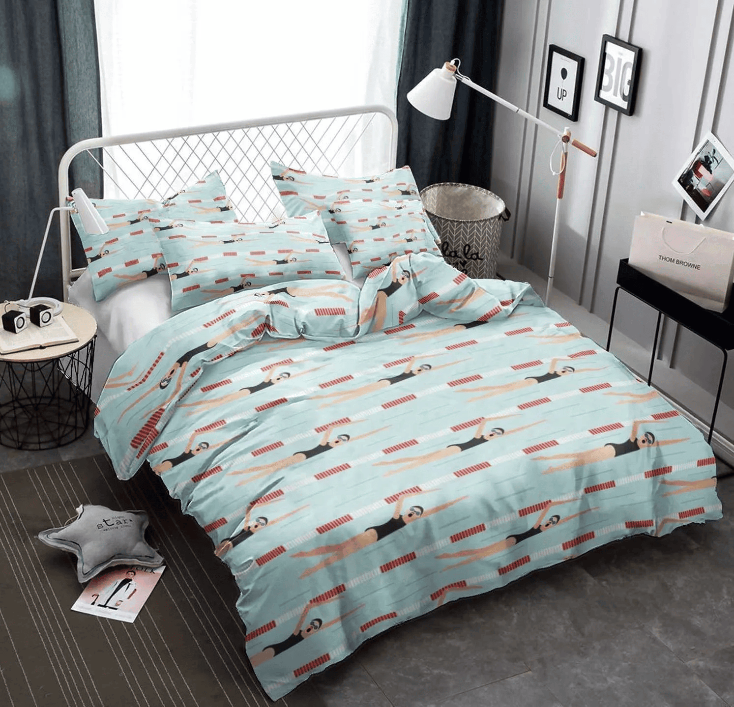 Swimmers Bedding Set