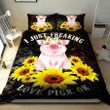 Love Pigs Bedding Set