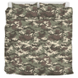 Brown Camouflage Bedding Set