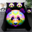 Rainbow Panda Bedding Set