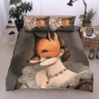 Woman Fox Bedding Set