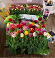 Bright Tulips Bedding Set