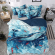 Whale Cotton Bed Sheets Spread Comforter Duvet Cover Bedding Set