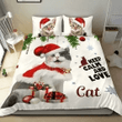 Cat Cute Christmas Bedding Set
