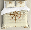 Compass Nautical Bedding Set