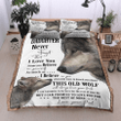 Daughter And Dad Wolf Bedding Set