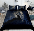 Howling Wolf In Night Moon Bedding Set