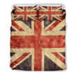 Retro Union Jack British Flag Bedding Set