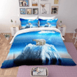 Blue Polar Bear Bedding Set